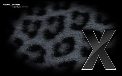 Mac OS X Leopard логотип