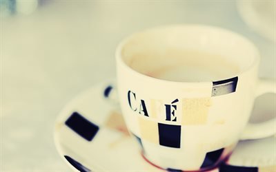 чашка кофе, завтрак, кофе