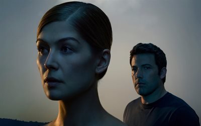 Бен Аффлек, Николас Данн, Розамунд Пайк, Gone Girl, Исчезнувшая, Rosamund Pike, Ben Affleck