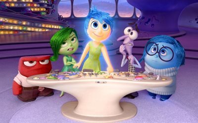 Головоломка, 2015, Inside Out, мультфильмы 2015