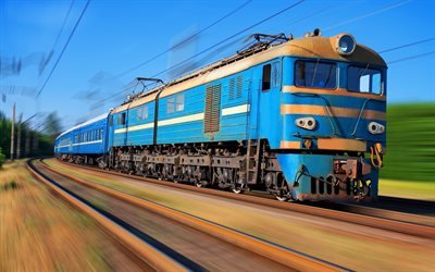 train, поезд, пассажирский, passenger, locomotive, электровоз, состав, composition, vl8, вл8, путя, path