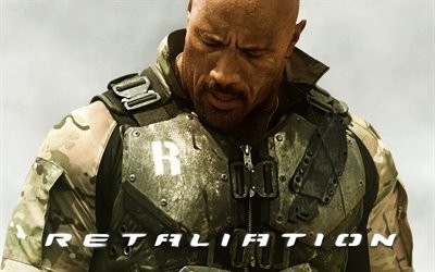 Дуэйн Джонсон, Роудблок, GI Joe, Бросок кобры 2, Dwayne Johnson, GI Joe Retaliation