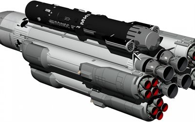 модели ракет, 3D Модель, Ракета, Буран, Космос, 3D ракета