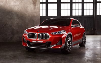 BMW X2, Concept, 2016, БМВ X2, новинки бмв