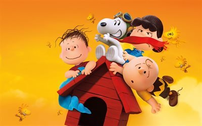 The Peanuts, персонажи, Снупи и мелочь пузатая в кино, сюжет