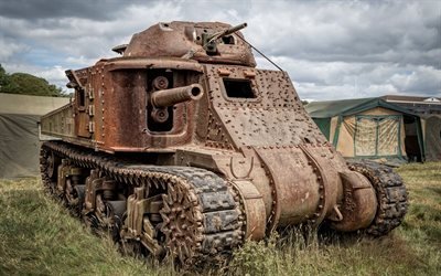 Старая техника, Американский танк, М3 Грант, 1940