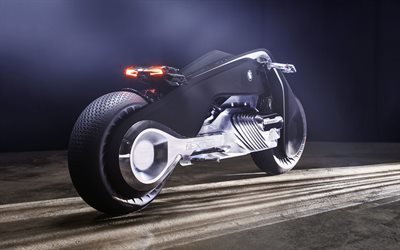 БМВ, мотоцикл, концепт посвященный столетнему юбилею марки, 2016, BMW, Motorrad Vision Next 100
