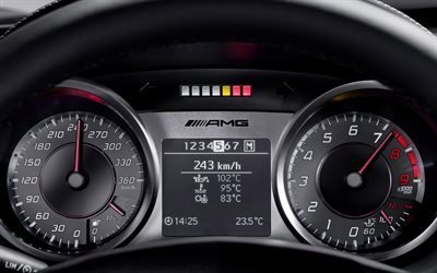 wallpaper arrows, speedometer, тахометр, спидометр, tachometer, mercedes benz, devices, обои стрелки, приборы