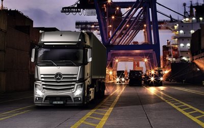 Mercedes Actros, 2014, Мерседес Актрос, новые грузовики, грузоперевозки