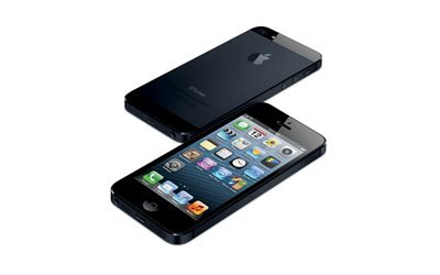 Черный пятый айфон / Apple iPhone 5