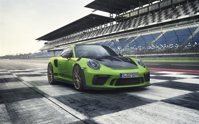 Порше, спортивное купе, 2018, Porsche, Porsche 911 GT3 RS