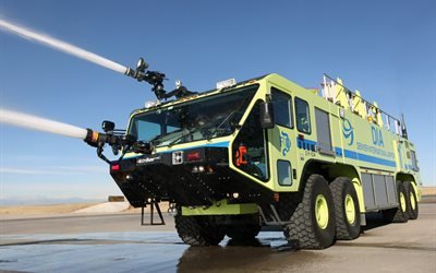 пожарная техника, аэропорт, Oshkosh Striker 4500, пожарная машина, ошкош, страйкер