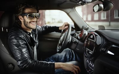 БМВ, Мини, гаджет, водительские очки дополнительной реальности, BMW, Mini Augmented Vision