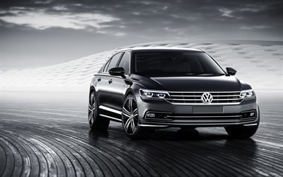 седан, Volkswagen Phideon, черный, Фольксваген, замена фаэтону, 2016