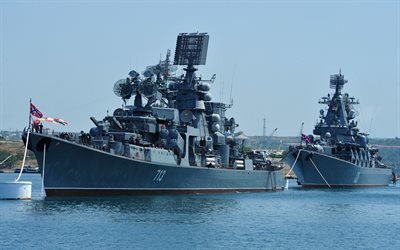 военные корабли, ВМС России, ракетный крейсер, Москва, противолодочный корабль, Керчь