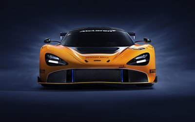 Макларен, спорткар, гоночное купе, 2019, McLaren, McLaren 720S GT3