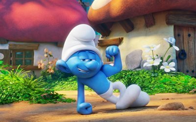 Смурфики 3 - Заброшенная деревня, Smurfs - The Lost Village, 2017, мультфильм, комедия