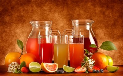 фруктовые соки, сок, фруктові соки, сік, фрукты, графин с соком