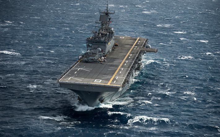 десантный корабль, открытое море, ВМФ США, USS Bonhomme Richard, LHD-6
