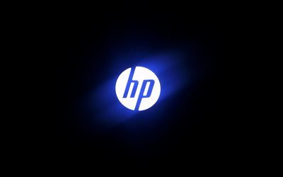 логотип, Hewlett-Packard, HP