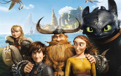 Как приручить дракона 2, How to Train Your Dragon 2