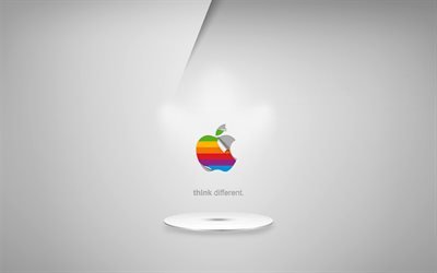 Apple, логотип, Эпл, епл, слоган, Думай інакше, Думай по-другому
