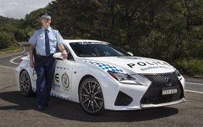 Лексус, спортивное купе, Lexus, LC500, полиция, Австралия