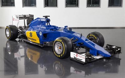 Sauber C34-Ferrari, Формула 1, болиды 2015, Sauber F1 Team, Ф1