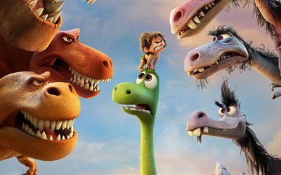 Хороший динозавр, The Good Dinosaur, 2015, Pixar, мультфильм