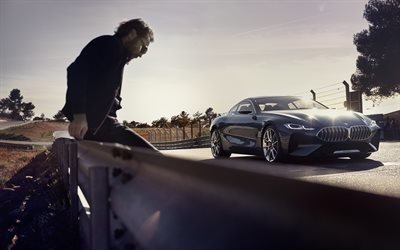 БМВ, спортивное купе, концепт, 2017, BMW, 8-Series Concept