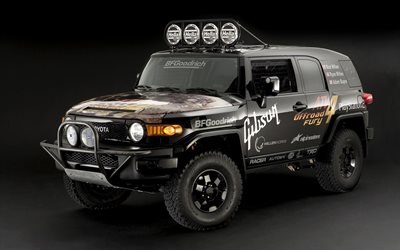 Тюнингованый внедорожник Тойота FJ Крузер / Toyota FJ Cruiser