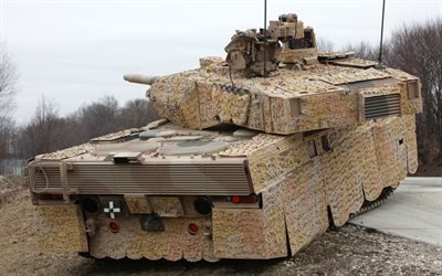 немецкий танк, Леопард, Leopard 2A7, Германия