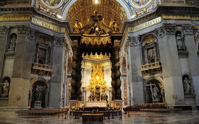 собор Святого Петра, Рим, Италия, католический собор