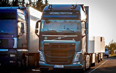 грузовики, Вольво, Volvo FH, globetrotter, 2014, фура