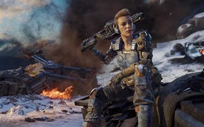 Call of Duty : Black Ops 3, футуристический шутер, игры, Sony PS 4