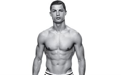 Cristiano Ronaldo, Криштиану Роналду, Криштиано Роналдо, торс, пресс, тело Роналдо, накаченные мышцы, идеальное тело, спортсмен