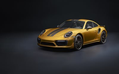 Порше, спортивное купе, эксклюзивная серия, 2017, Porsche, 911, Turbo S Exclusive Series