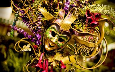 Марди Гра, карнавальная маска, Mardi gras