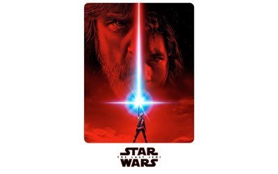 Звёздные войны, Последние джедаи, 2017, 4k, Star Wars, The Last Jedi, постер, Фэнтези