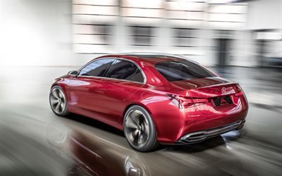 Мерседес-Бенц, концепт, седан, 2017, Mercedes-Benz, Concept A Sedan