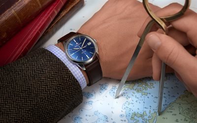 Наручные мужские часы, Jaeger - Le Coultre Geophysic True Second Limited
