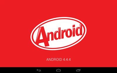 Андройд, Android 4 4 4, ОС, Android, логотип, Android 4-4-4