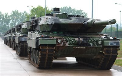 леопард 2а, Leopard 2 A5, немецкий танк, Leopard 2
