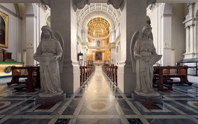 Интерьер, Ренессанс, Римско-католическая церковь Святого Патрика, Лондон