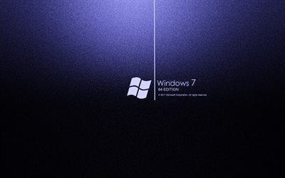 логотип, Windows 7, Виндоус 7, 64 edition