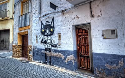 Старый квартал, Граффити, Фансара, Валенсия, Испания