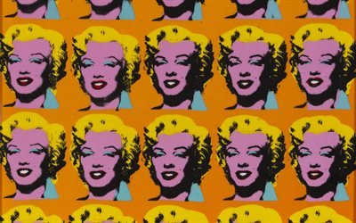 Картина, Живопись, Andy Warhol, Marilyn, 1962, Энди Уорхол, Мэрлин