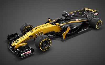 Формула 1, 2017, Рено, Renault RS17, гоночный болид, Formula 1, гонки