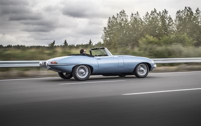 Ягуар, электромобиль, концепт, 2017, Jaguar, Jaguar E-type Zero