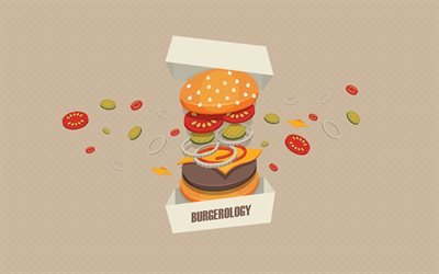 бутерброды, бургеры, креатив, Burgerology
